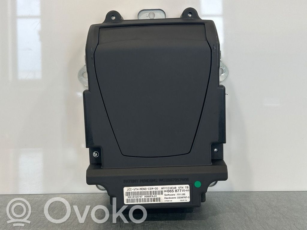 Peugeot 5008 Console centrale, commande de multimédia l'unité principale 