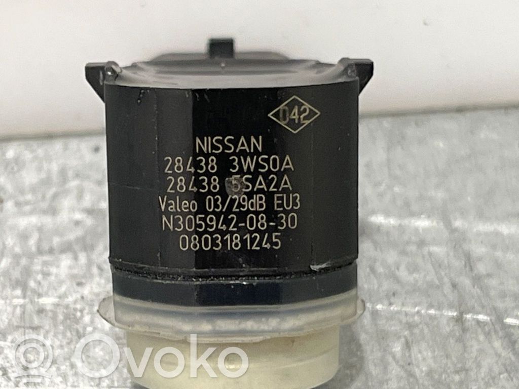 Nissan Leaf II (ZE1) Interruptor del sensor de aparcamiento (PDC)
