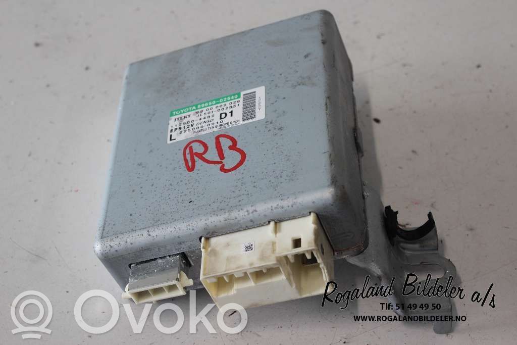 Toyota Auris 150 Ohjaustehostimen ohjainlaite/moduuli