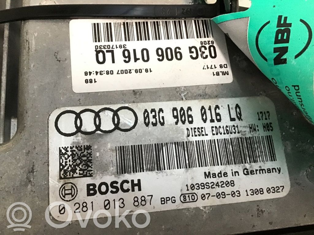 Audi A4 S4 B7 8E 8H Unitate control motor/modul ECU