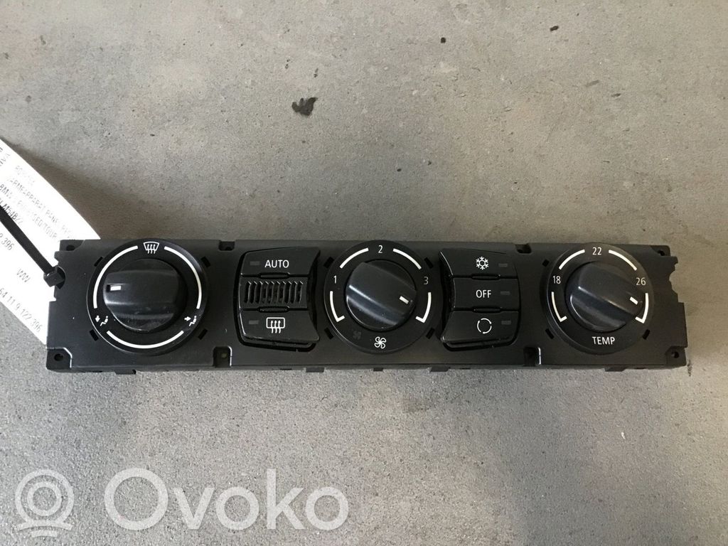 BMW 5 E60 E61 Verkleidung Bedieneinheit Klimaanlage / Heizung