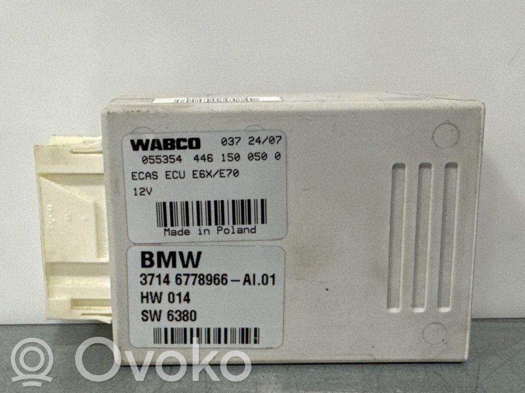 BMW X5 E70 Jousituksen ajokorkeuden/tilan kytkin 