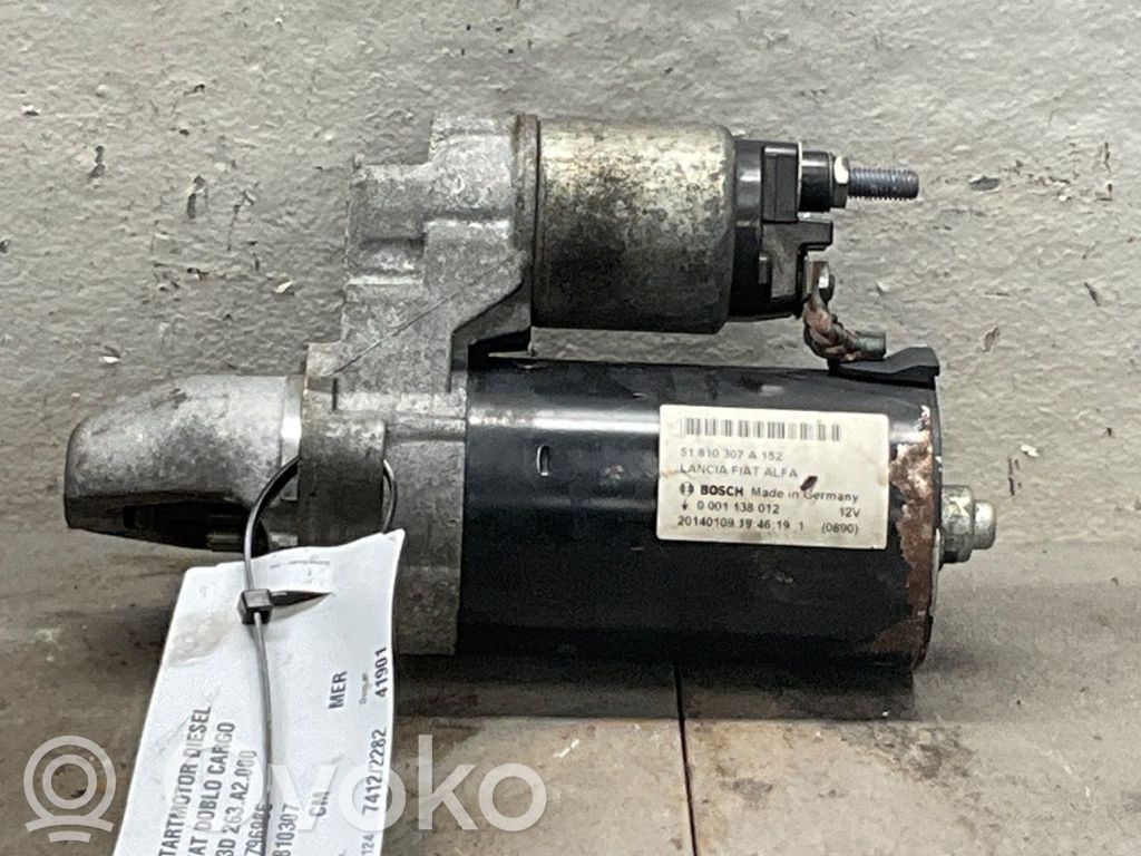 Fiat Doblo Motor de arranque