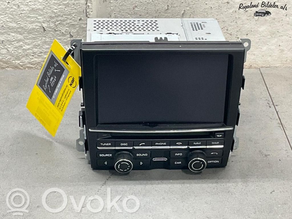 Porsche Panamera (970) Radio/CD/DVD/GPS head unit 