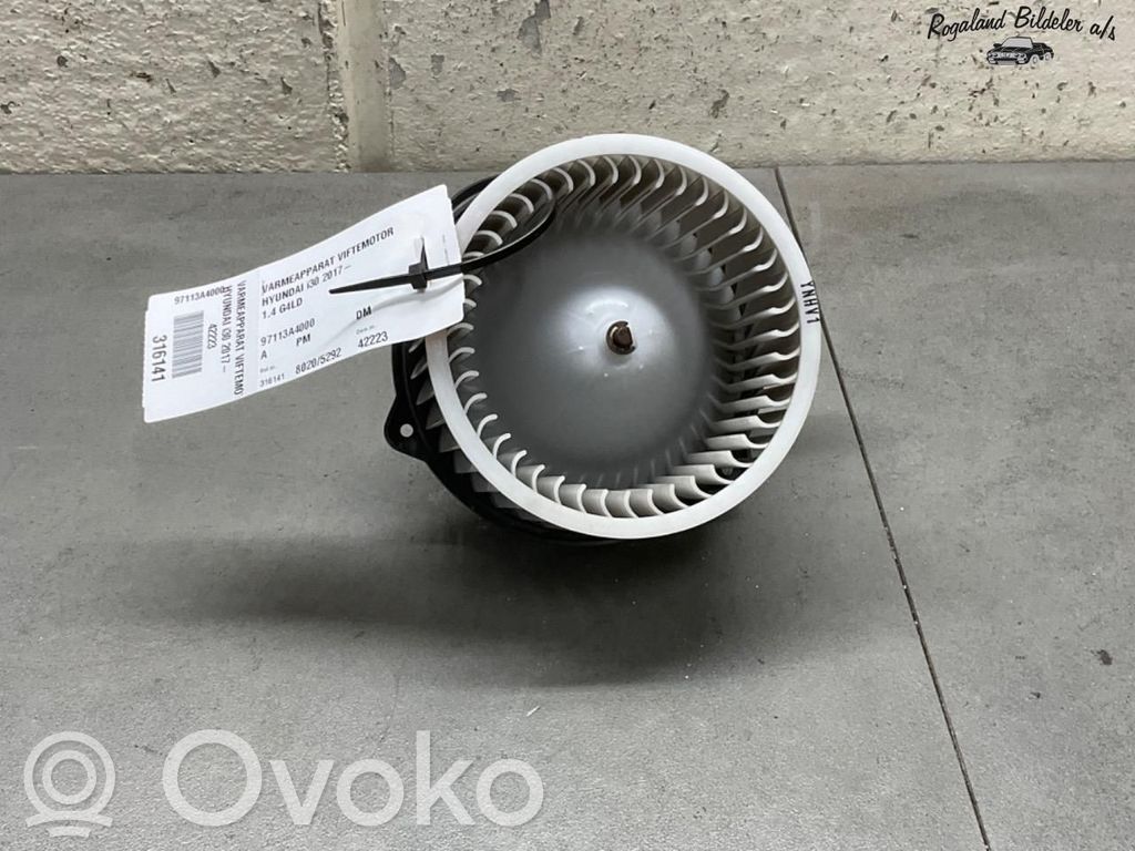 Hyundai i30 Pulseur d'air habitacle