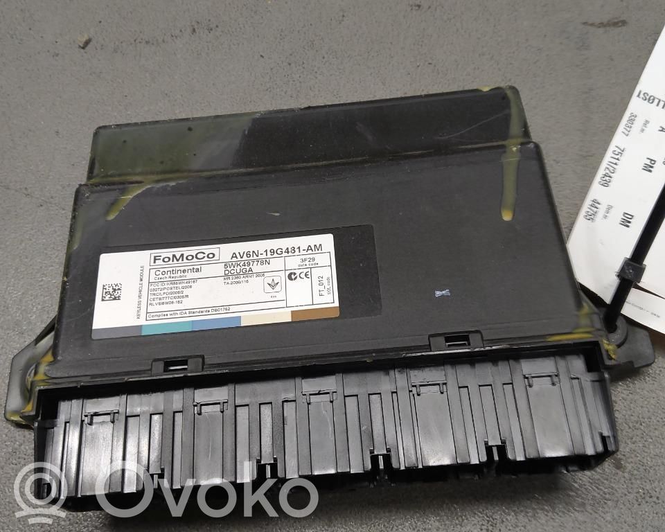 Ford Kuga II Beraktės sistemos KESSY (keyless) valdymo blokas/ modulis 