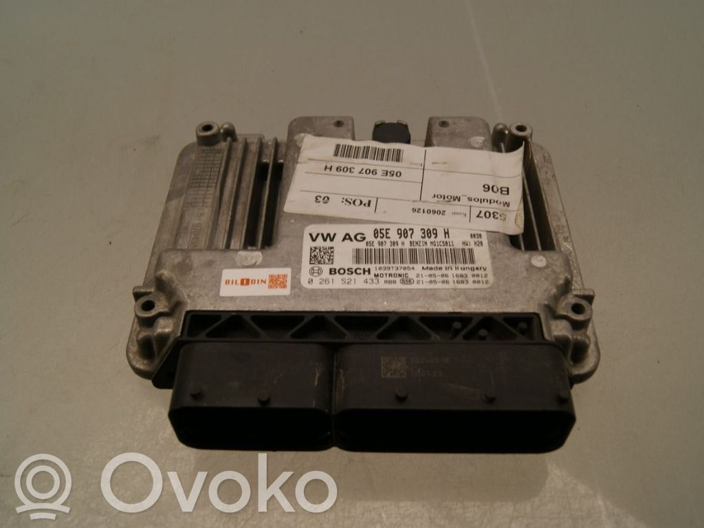 Volkswagen T-Roc Unité de commande, module ECU de moteur 