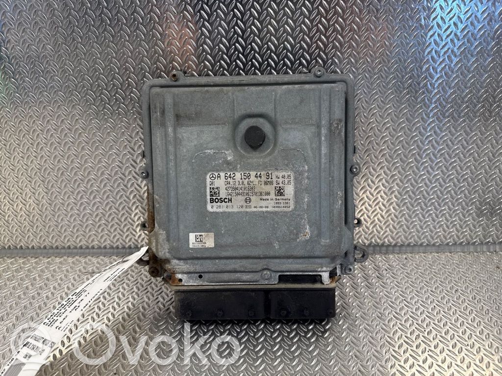 Mercedes-Benz GL X164 Unité de commande, module ECU de moteur