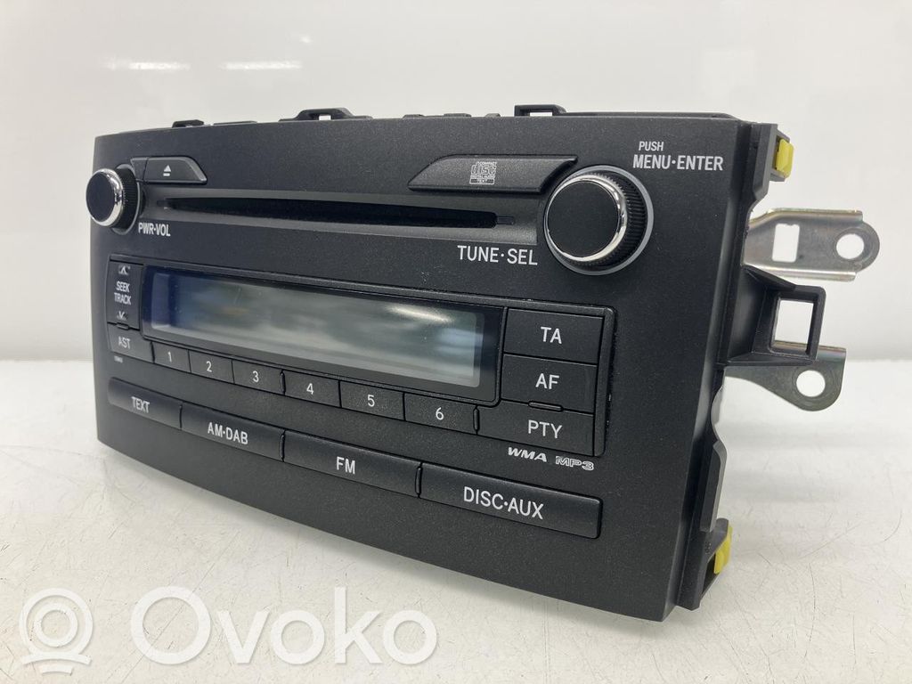 Toyota Auris 150 Panel / Radioodtwarzacz CD/DVD/GPS