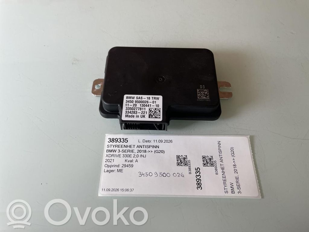 BMW 3 G20 G21 Centralina ESP (controllo elettronico della stabilità)