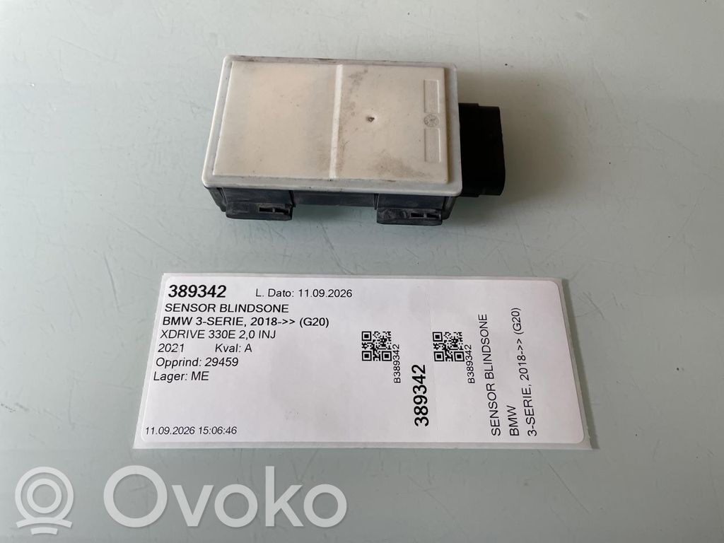 BMW 3 G20 G21 Capteur radar d'angle mort
