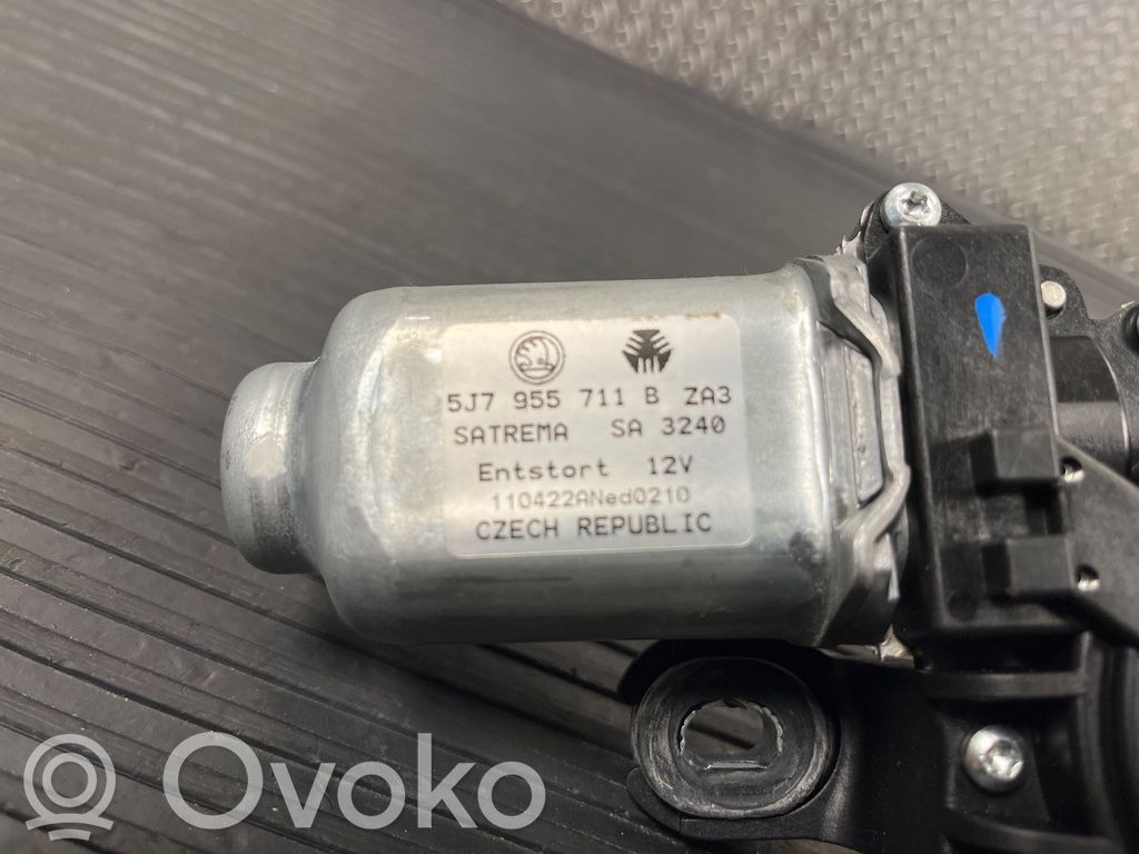 Skoda Yeti (5L) Motor del limpiaparabrisas trasero