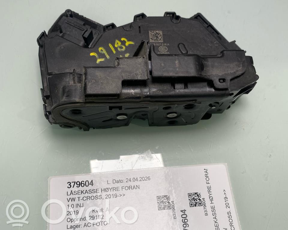 Volkswagen T-Cross Etuoven lukko