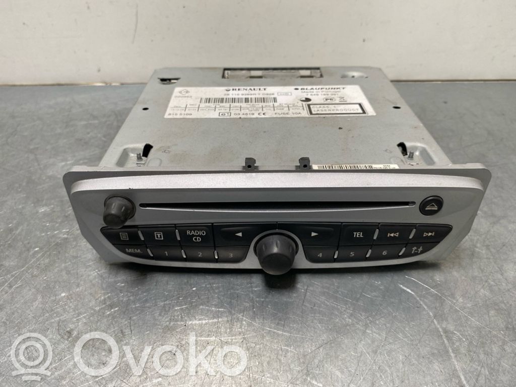 Renault Megane III Unité principale radio / CD / DVD / GPS 