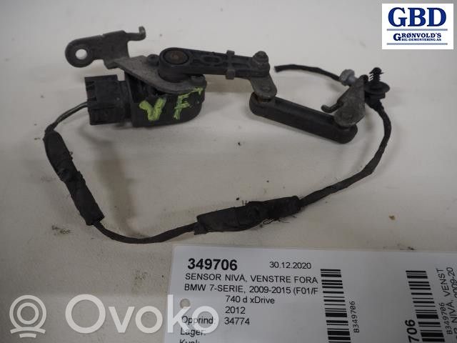 BMW 7 F01 F02 F03 F04 Senzor înălțime suspensie față pneumatică 