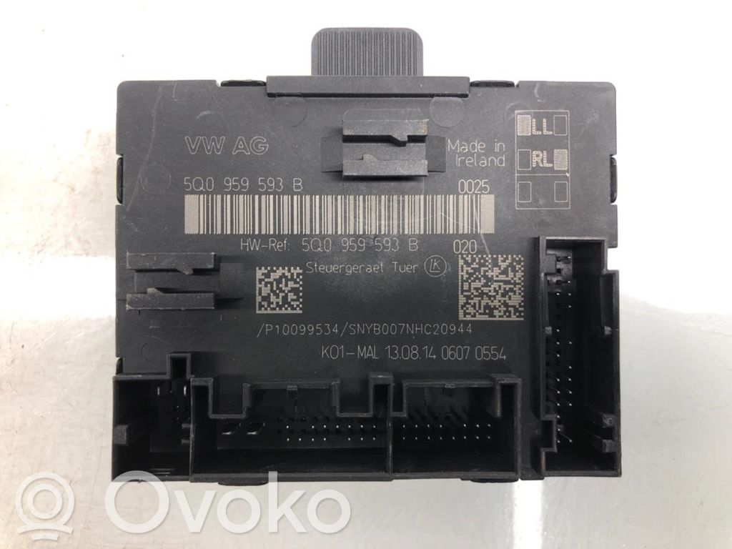 Audi A3 S3 8V Unitate/modul comandă uși