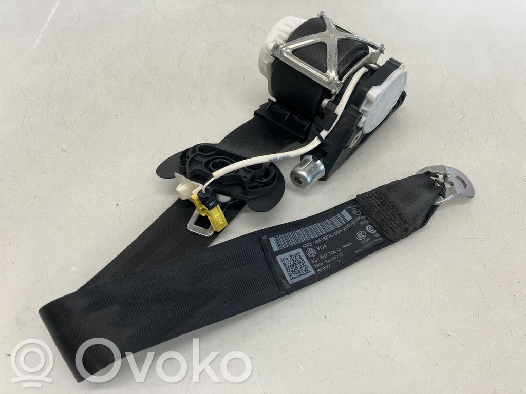 Volkswagen PASSAT B7 Etuistuimen turvavyö