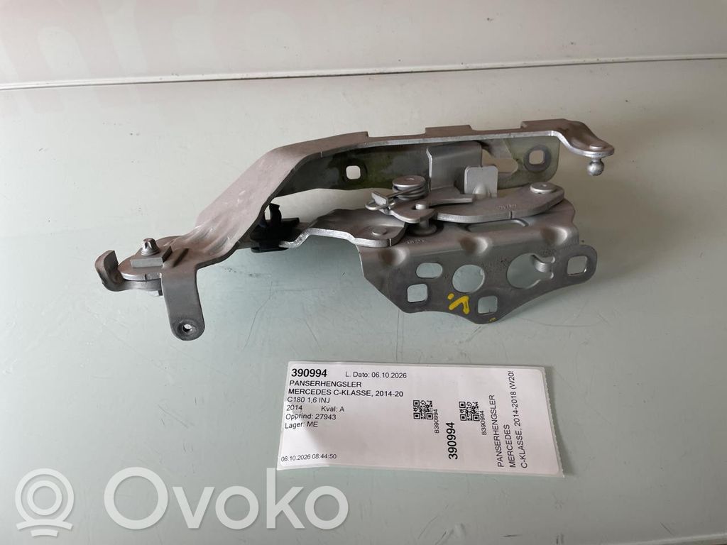 Mercedes-Benz C W205 Cerniere del vano motore/cofano 