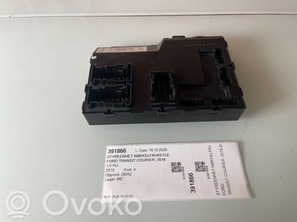Ford Transit Courier Beraktės sistemos KESSY (keyless) valdymo blokas/ modulis