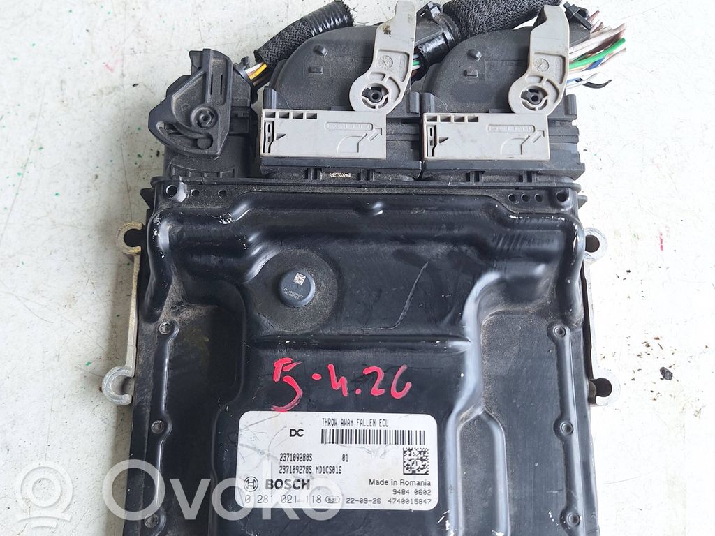 Renault Trafic III (X82) Engine control unit/module ECU 