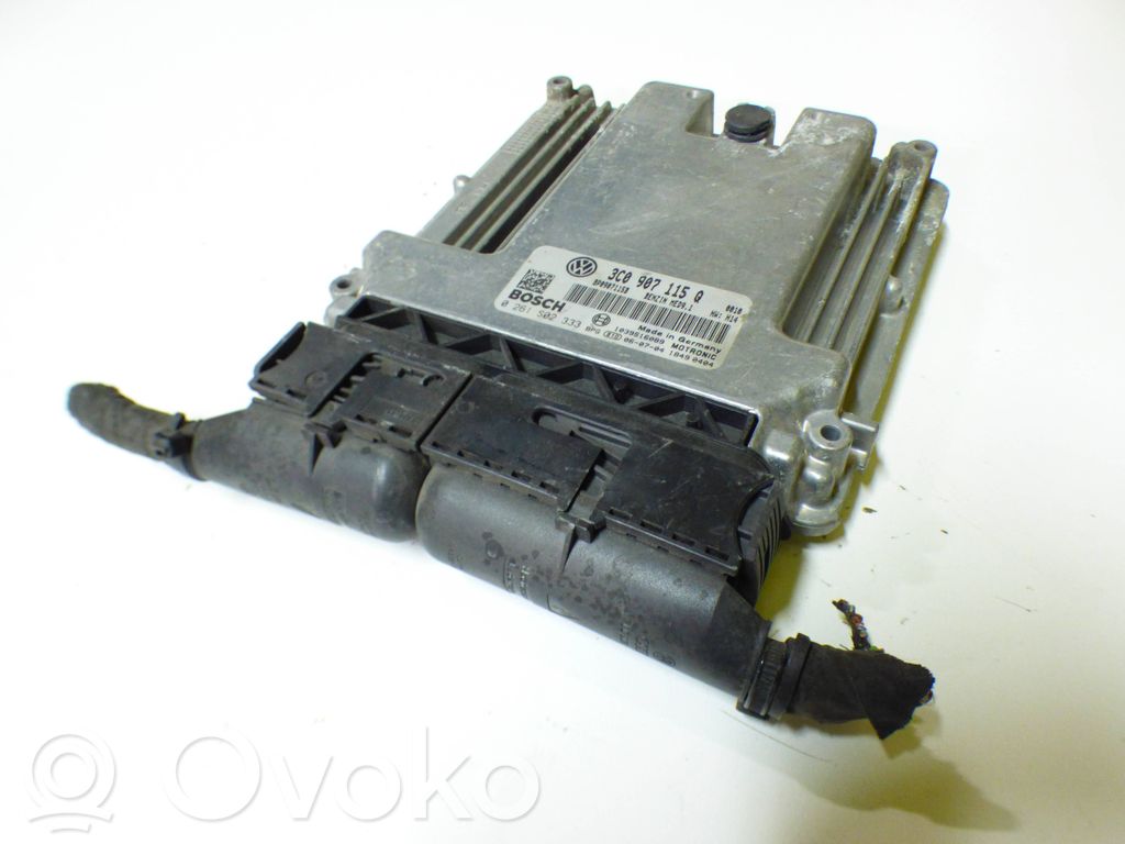 Engine control unit/module   3C0907115Q,0261S02333