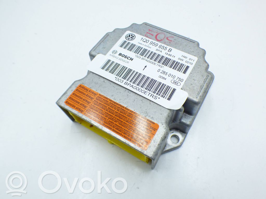 Volkswagen Eos Airbag control unit/module 