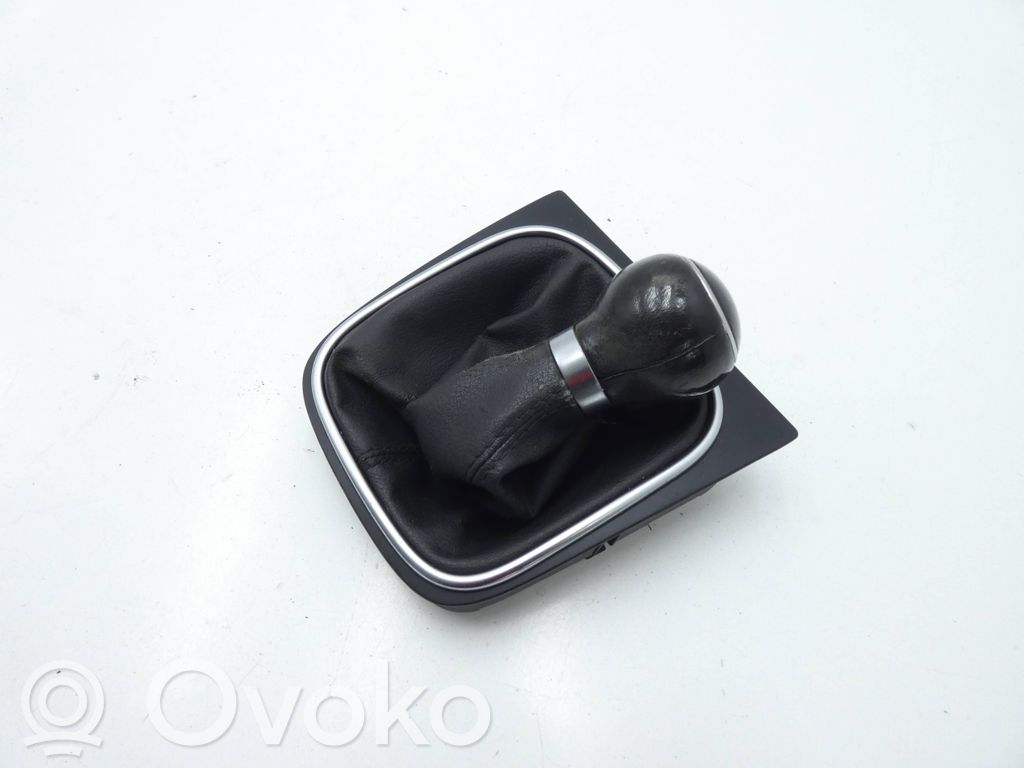 Volkswagen Eos Perilla/embellecedor de cuero de la palanca de cambios 