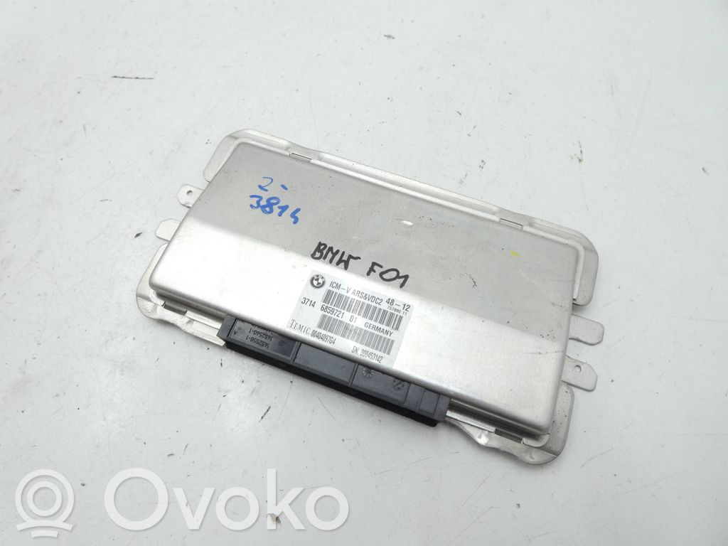 BMW 7 F01 F02 F03 F04 Sterownik / Moduł zawieszenia pneumatycznego 