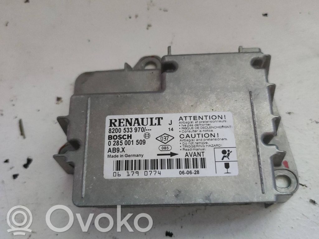 Renault Modus Airbag control unit/module 