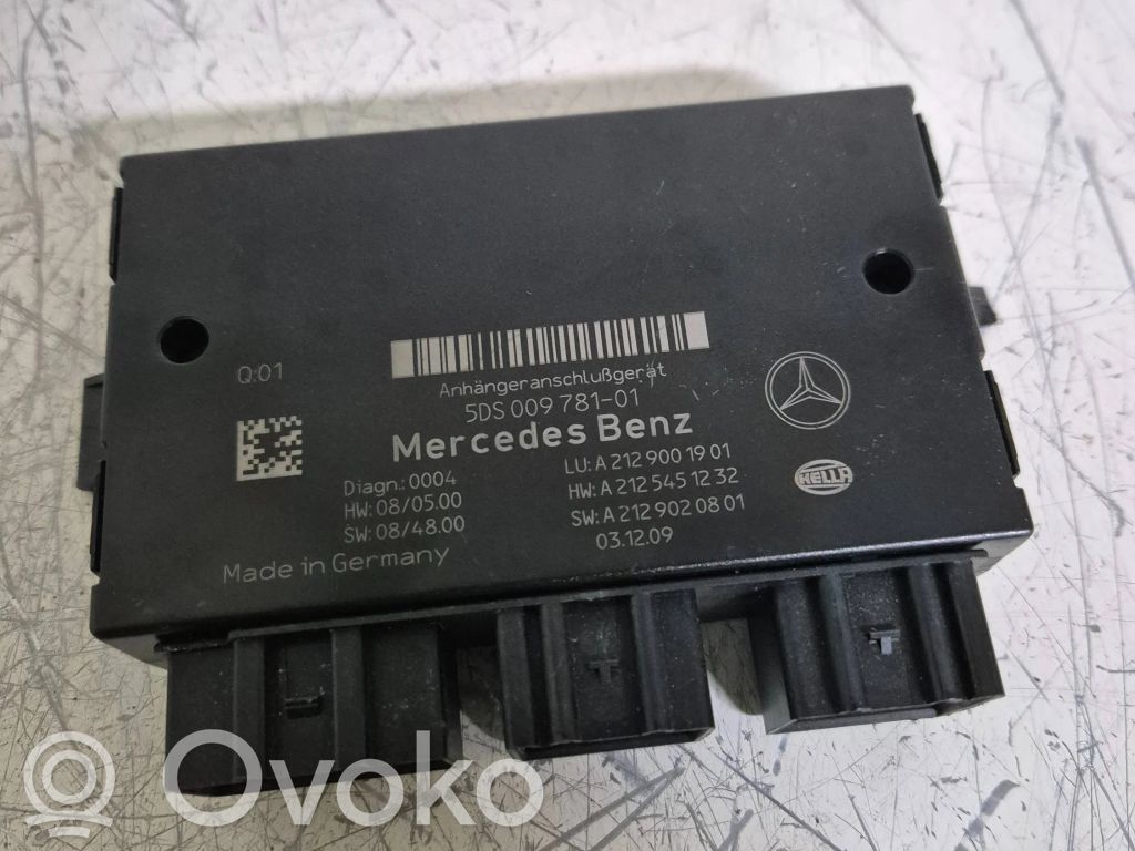 Mercedes-Benz GLK (X204) Tow bar trailer control unit/module 