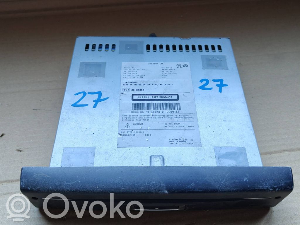 Citroen C4 II Picasso Stacja multimedialna GPS / CD / DVD 