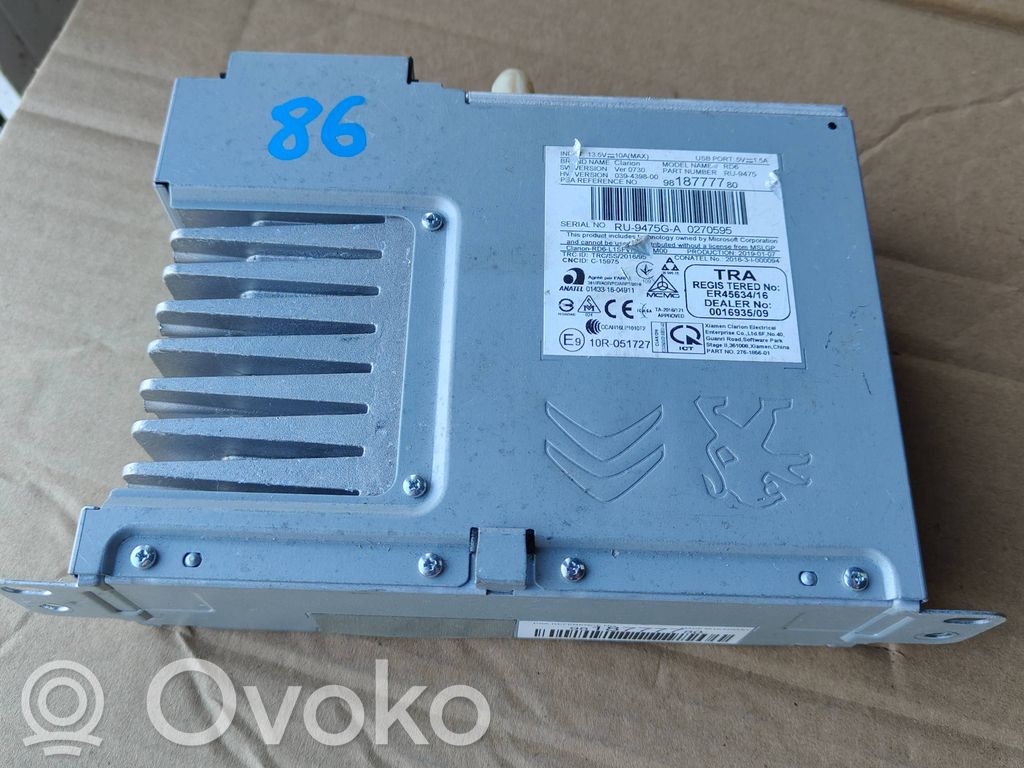 Peugeot Expert Radio / CD-Player / DVD-Player / Navigation 