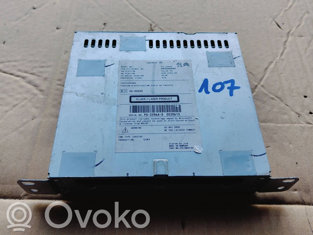 Peugeot 308 Radija/ CD/DVD grotuvas/ navigacija 