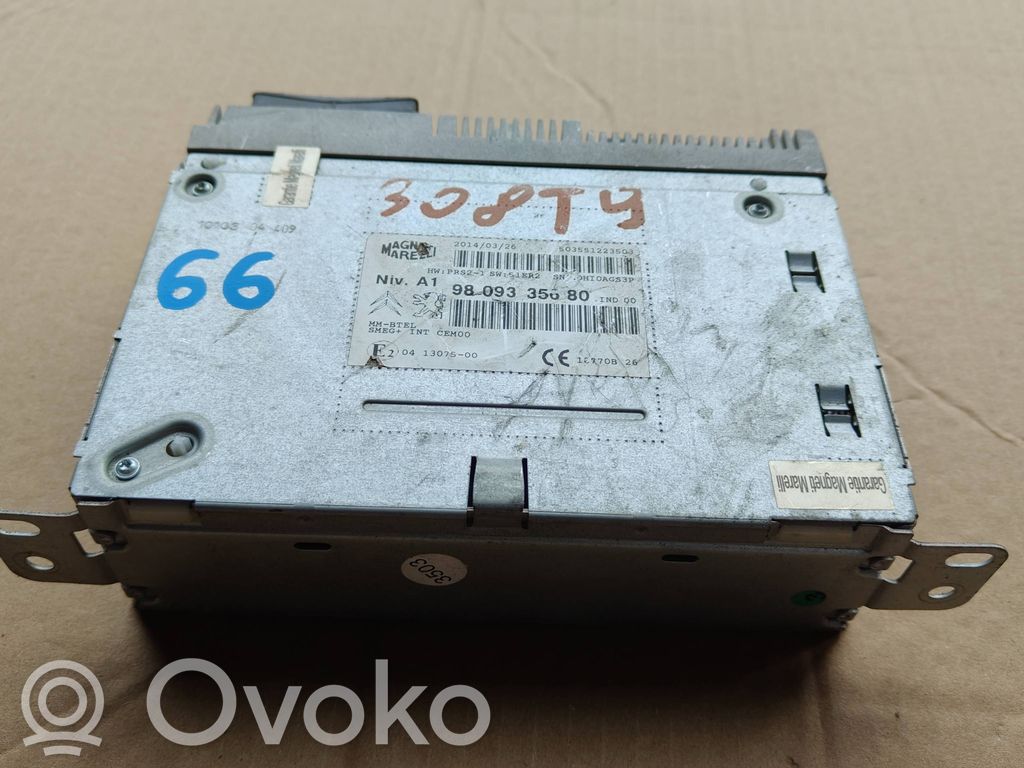 Peugeot 308 Radio/CD/DVD/GPS head unit 