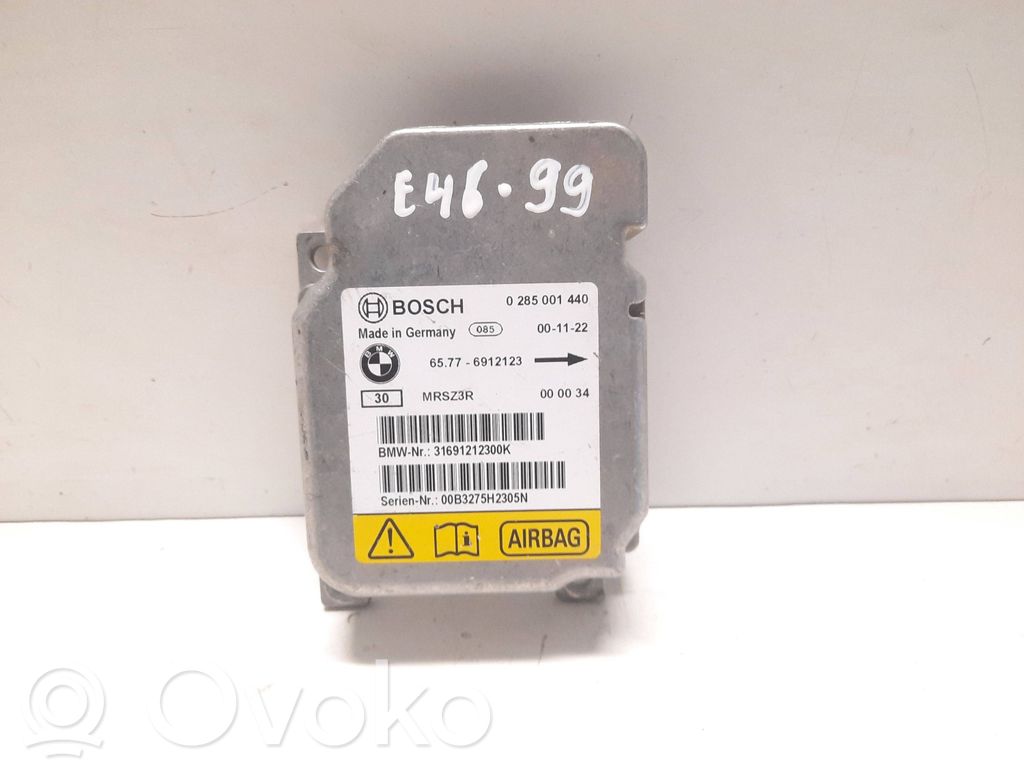 BMW 3 E46 Airbag control unit/module 