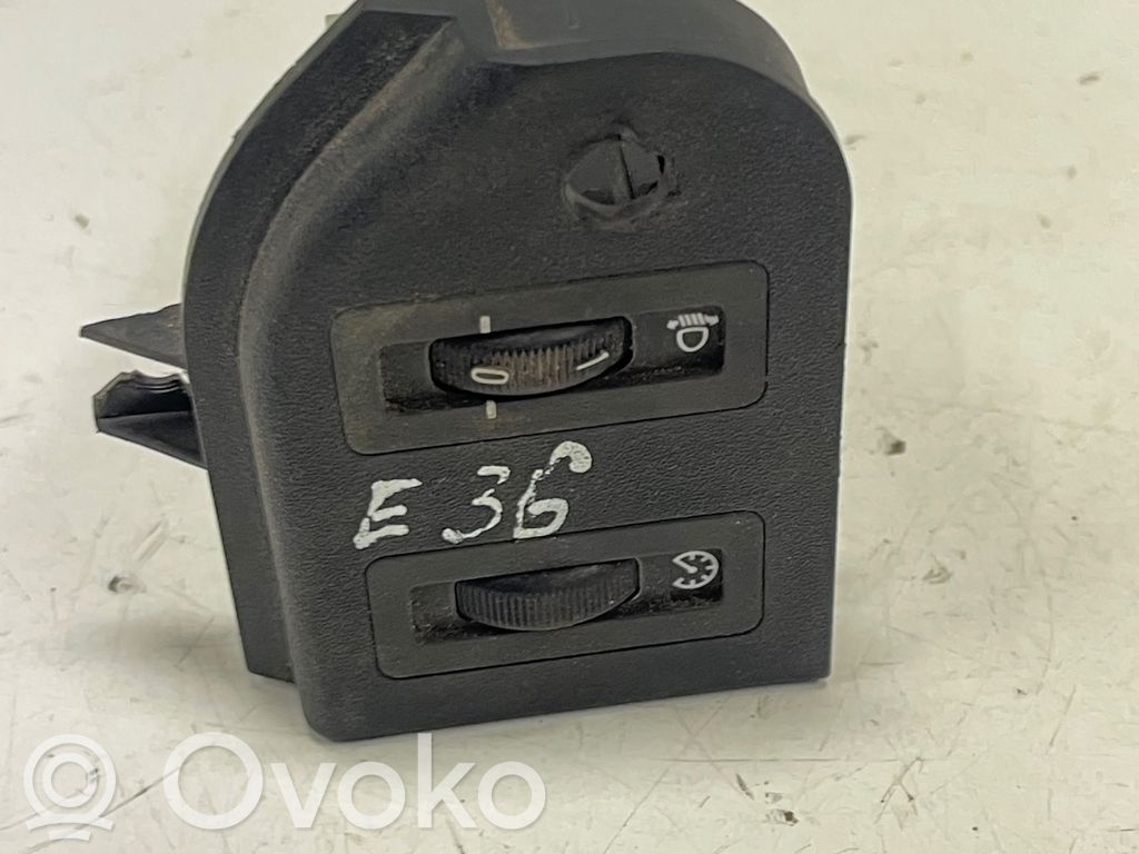 BMW 3 E36 Headlight level height control switch 