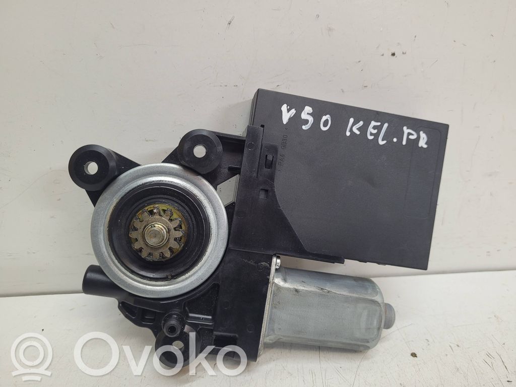Volvo V50 Silnik regulatora szyby drzwi przednich 
