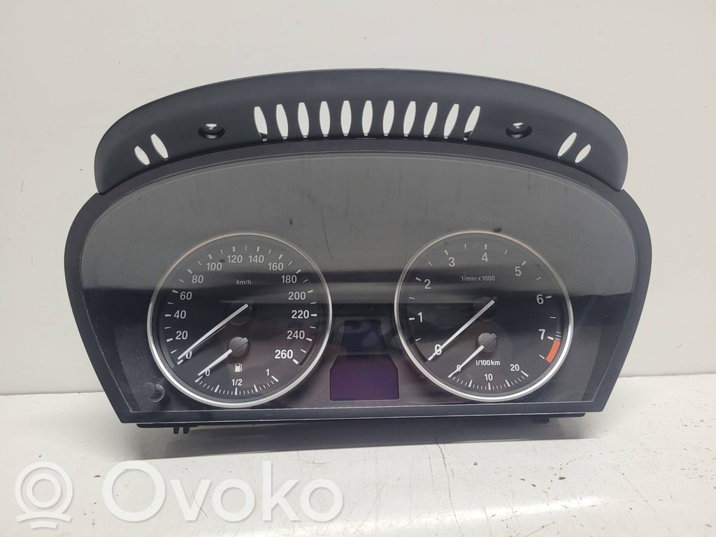 BMW 5 E60 E61 Velocímetro (tablero de instrumentos) 