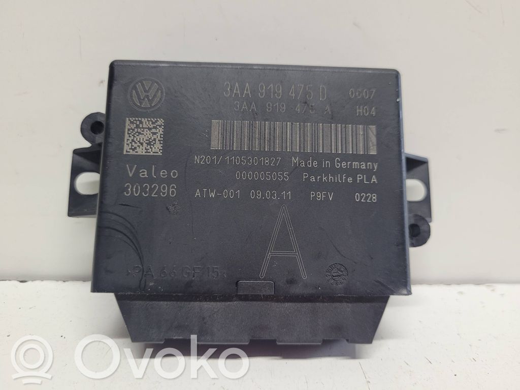 Volkswagen Touran II Sterownik / Moduł parkowania PDC 
