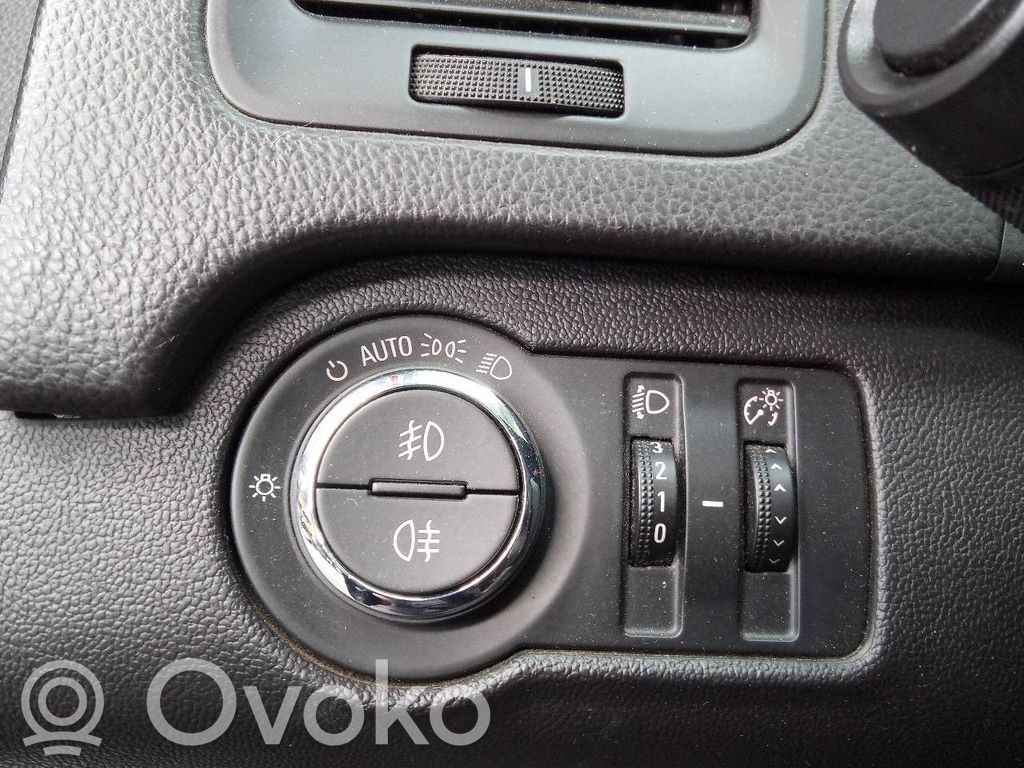 Panel lighting control switch