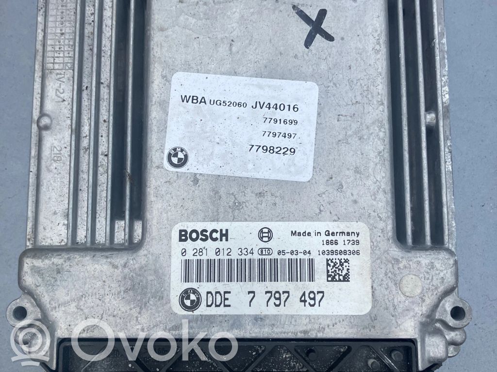 BMW 1 E81 E87 Engine control unit/module 