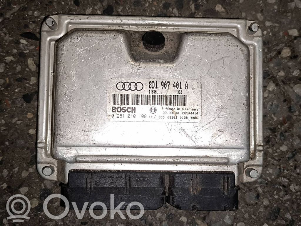 Audi A6 S6 C5 4B Variklio valdymo blokas 