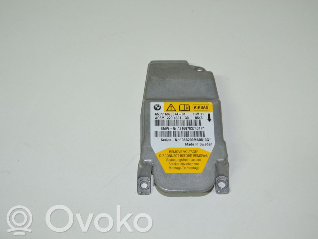 BMW 5 E60 E61 Airbag control unit/module 