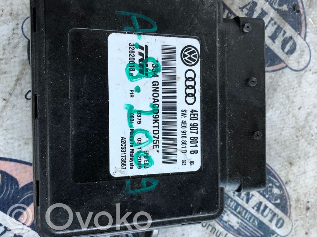 Hand brake control module   4E0907801B,4E0907801B