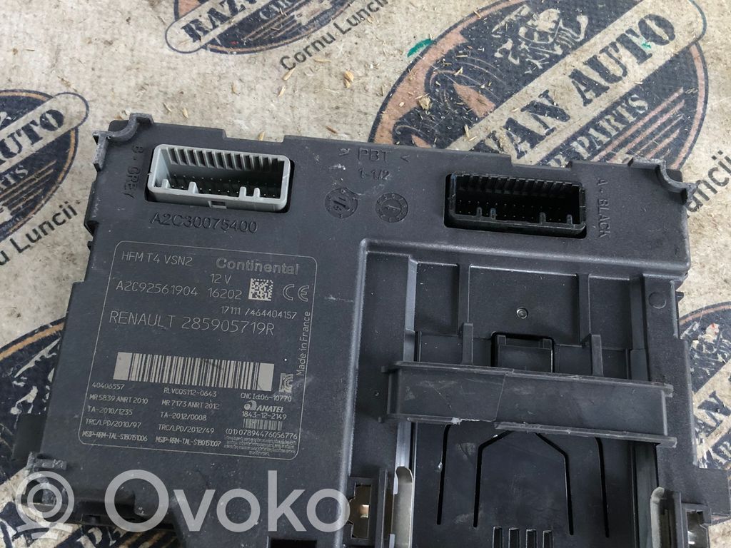 Ignition key card reader   285905719R,15691,285905719R