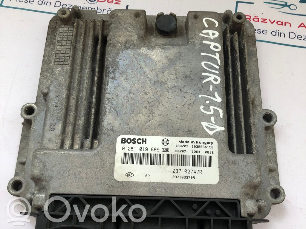 Engine control unit/module   237102747R,18924,237102747R