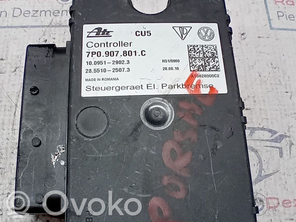 Module de commande de frein à main   7P0907801C,23142,7P0907801C