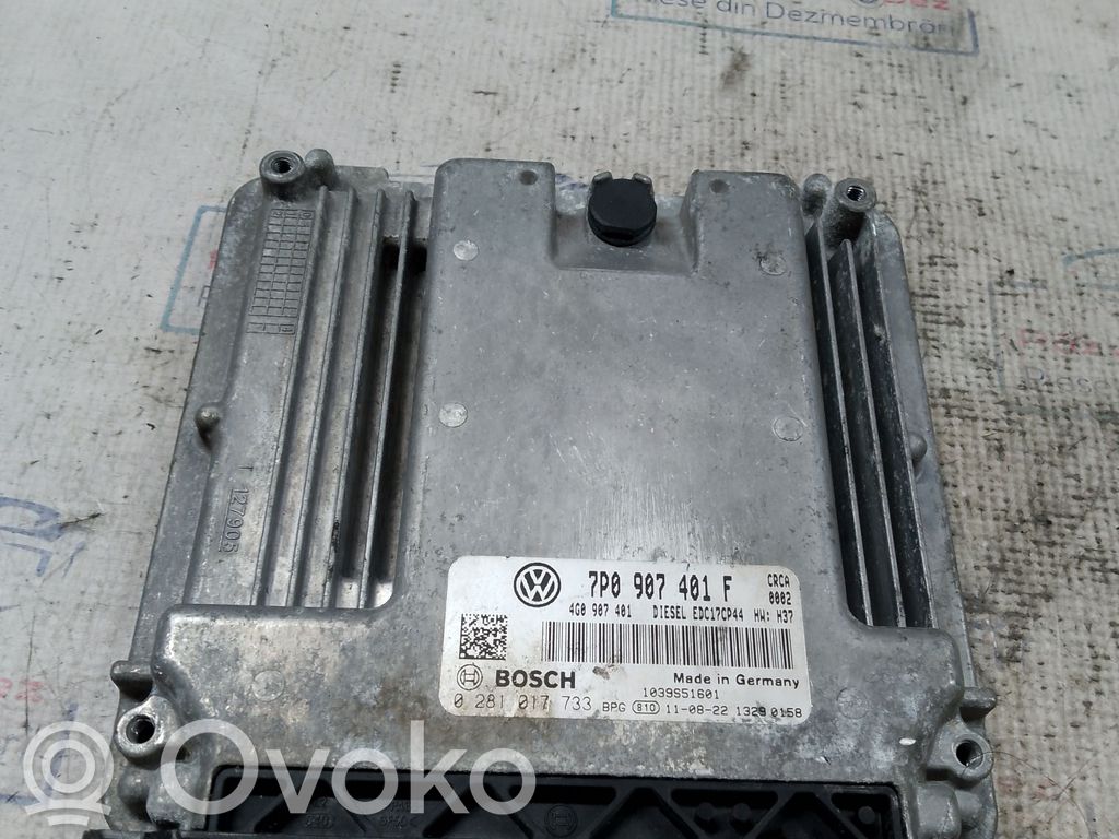 Volkswagen Touareg I Sterownik / Moduł ECU 