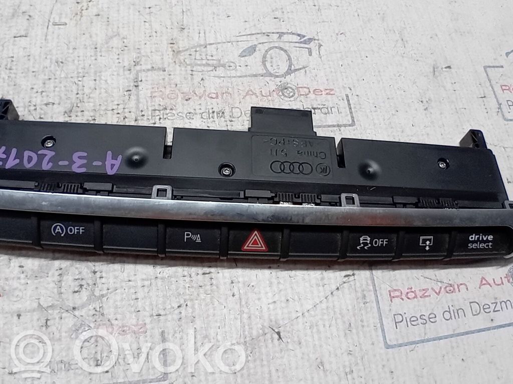 Audi A3 S3 8L Interruttore di controllo dell’audio 
