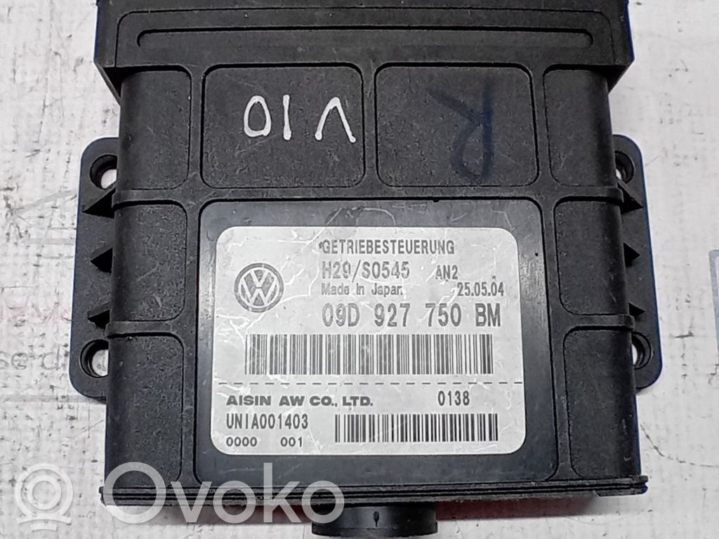 Volkswagen Touareg I Sterownik / Moduł skrzyni biegów 